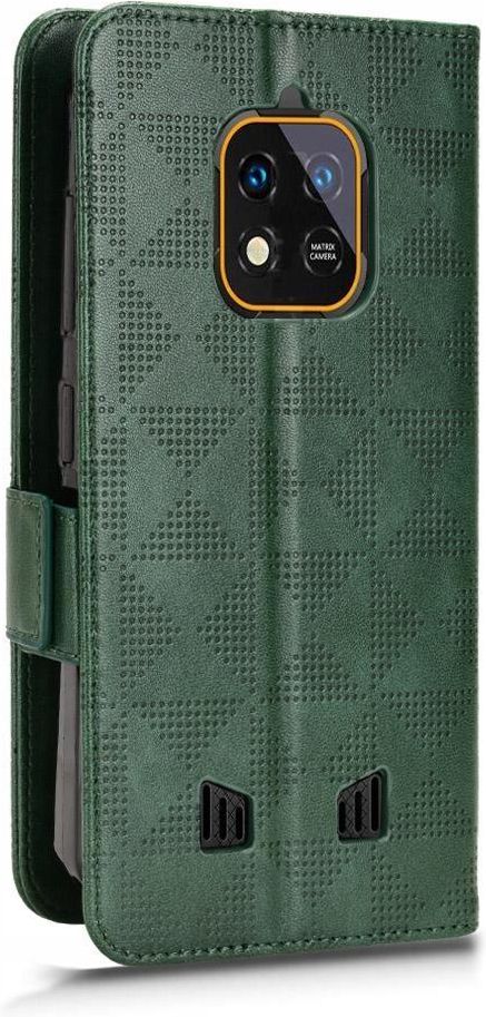 Housse-coque Pour Oukitel WP18 - Style Portefeuille, Cuir Synthétique Marron, Avec Pare-chocs