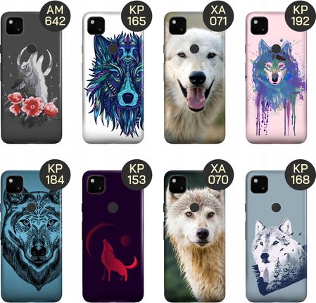 Hello Case Etui Do Google Pixel 4A Wilk Wilkołak Wolf Wilczyca Obudowa Pokrowiec - zdjęcie 2