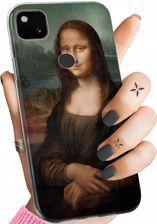 Hello Case Etui Do Google Pixel 4A Leonardo Da Vinci Mona Łasiczka Obudowa Case