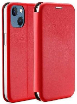 Beline Etui Book Magnetic Iphone 15 Plus 14 Plus 6 7" Czerwony Red