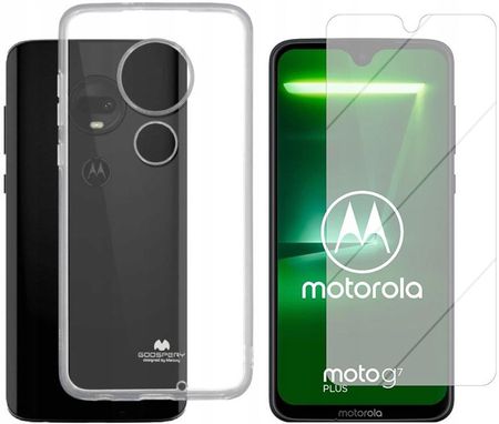 Mercury Etui Do Motorola Moto G7 Pokrowiec Case Futerał Jelly Bezba I Szkło