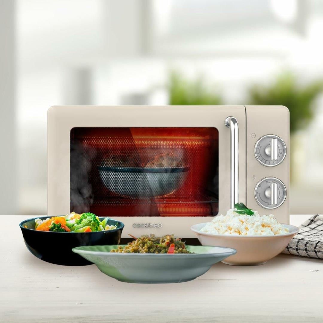 фото Микроволновая печь Cecotec ProClean 3110 Retro Beige
