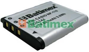 Batimex do Casio NP-110 820mAh 3.0Wh Li-Ion 3.7V (BDC144)