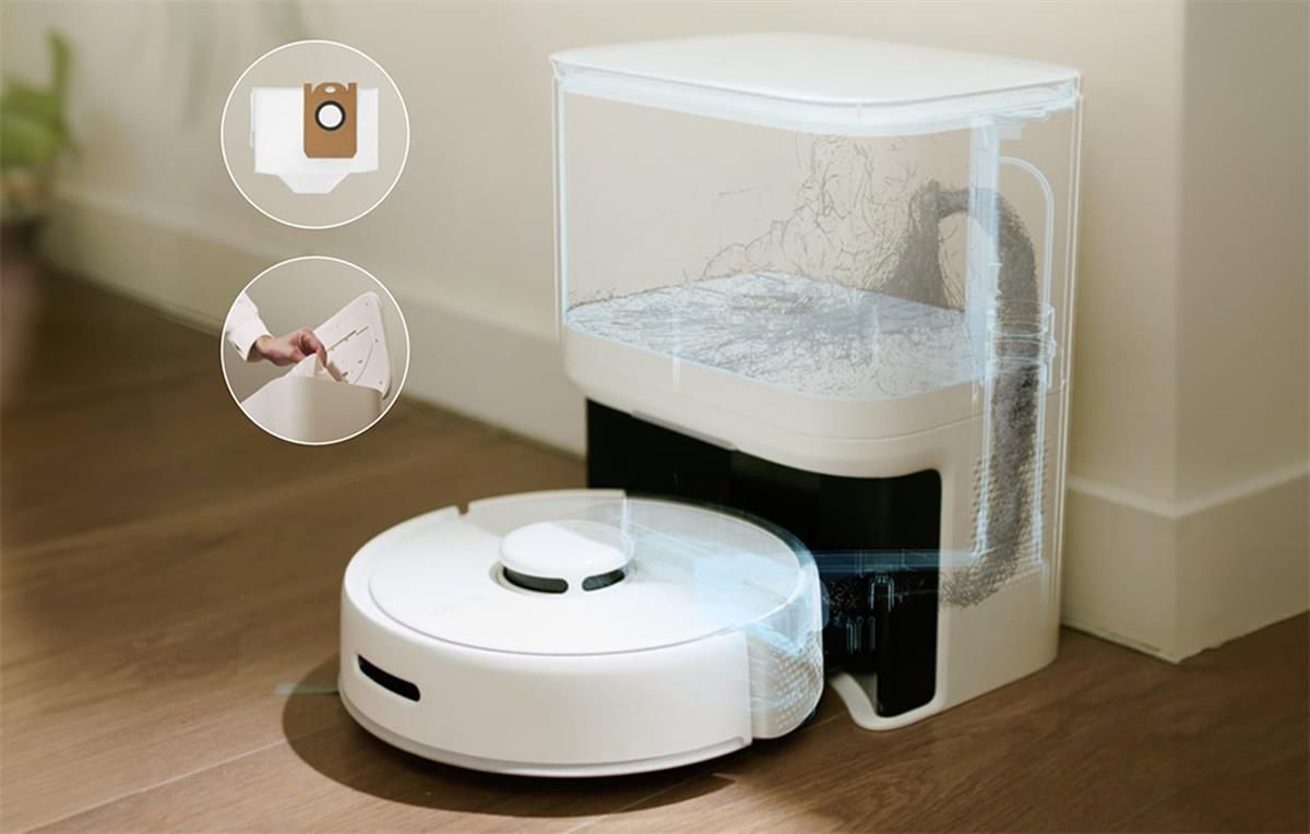 SwitchBot Robot Vacuum K10+ W3011021 美品 SwitchBot Robot Odkurzacz K10+ Pro z automatycznym