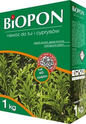 Biopon Nawóz Do Tui I Cyprysów Granulat 3kg