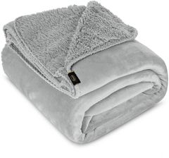 Zdjęcie Eurofirany Koc Tedy 70x160 Srebrny - Luboń