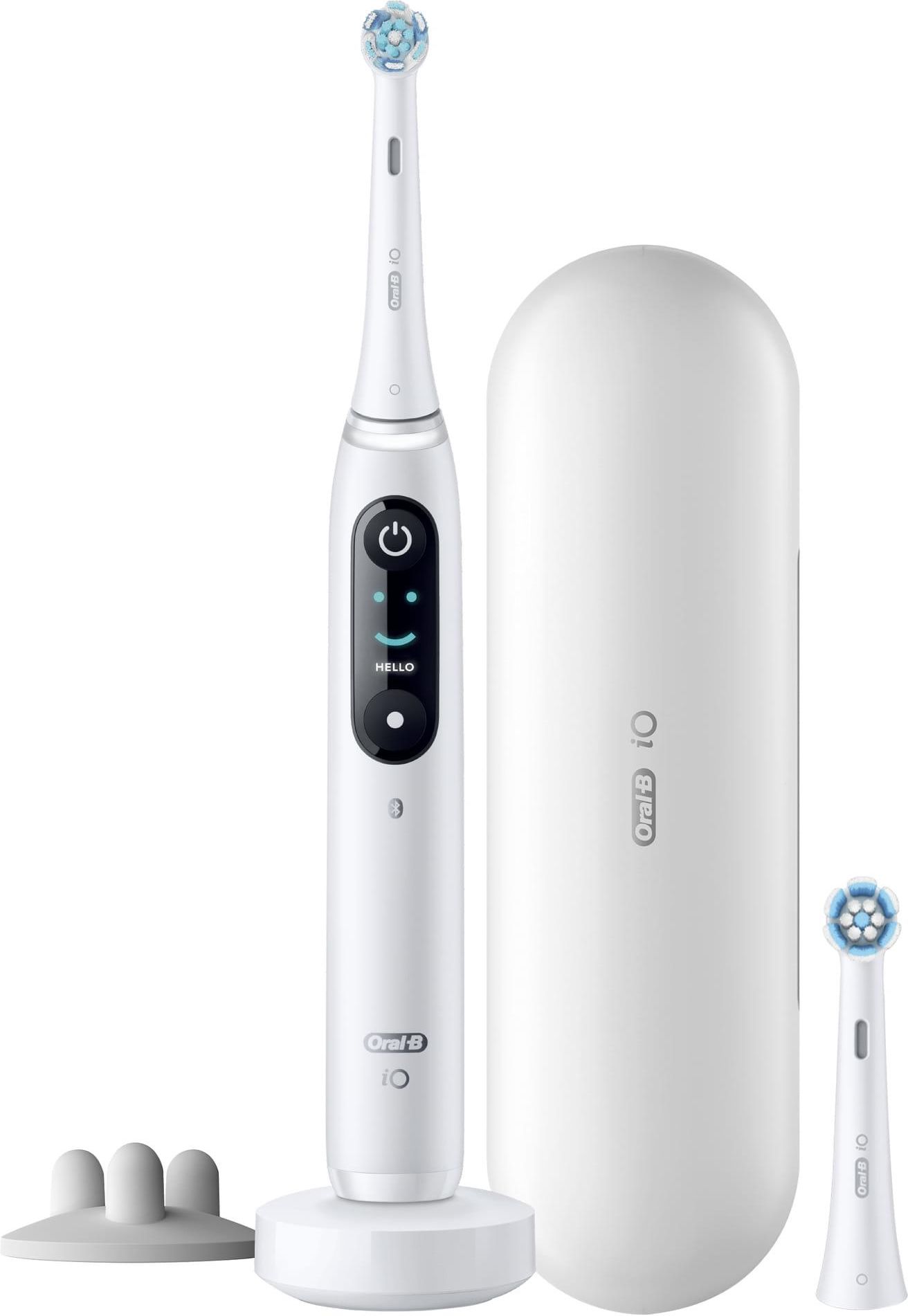 фото Електрична зубна щітка Oral-B iO Series 8S White Alabaster