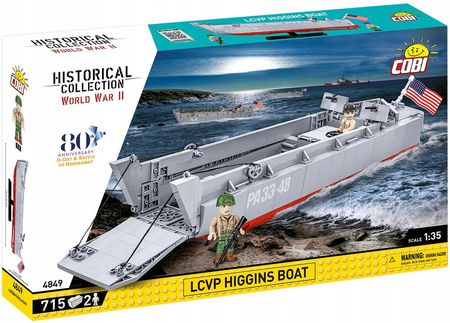 COBI Historical Collection WWII Lcvp Higgins Boat (COBI-4849)