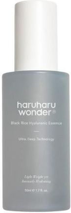 Haruharu Wonder - Black Rice Hyaluronic Essence - Esencja z Ekstraktem z Czarnego Ryżu – 50ml