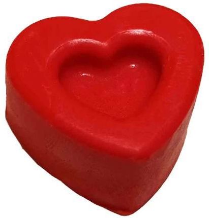 Mini mydełko SERCE serduszko 1 szt na prezent Walentynki podziękowania