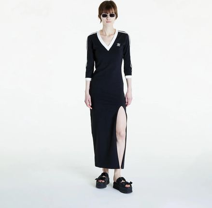 adidas Adicolor Classics 3-Stripes Maxi Dress Black