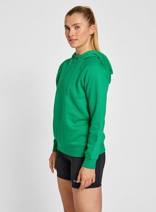 Hummel Klasyczna Zielona Bluza Z Kapturem Basic 6IK Hmr__l