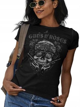 Damska Koszulka Horror/rock Guns N Roses Guns