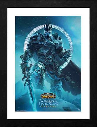 ABYstyle Plakat World of Warcraft Framed print Lich King 30x40cm