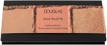 Douglas Collection Face Palette Warm Zestawy Kosmetyków Do Makijażu 9.6g