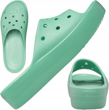 Crocs Damskie Klapki Na Platformie Piankowe Buty Classic Slide r. 38/39