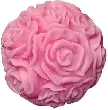 Naturalne mydełko kula kąpielowa róże na prezent podziękowania Walentynki Dzień Babci