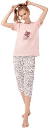 Piżama Envie Bloom - M;pink/multi