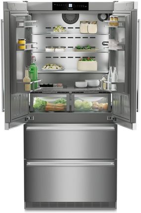 Lodówka Liebherr CBNste 8872 BioFresh French Door 202,7 cm Szara