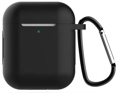 Tech-Protect Etui na słuchawki Aircon do Apple AirPods 1/2 Czarny (APPLEAIRPODS12)