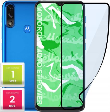 Hello Case Folia Ochronna Do Motorola Moto E7 Power E7I Szkło Pełne 5D 9H (NIEPĘKAJĄCESZKŁONACAŁYEKRAN0297)