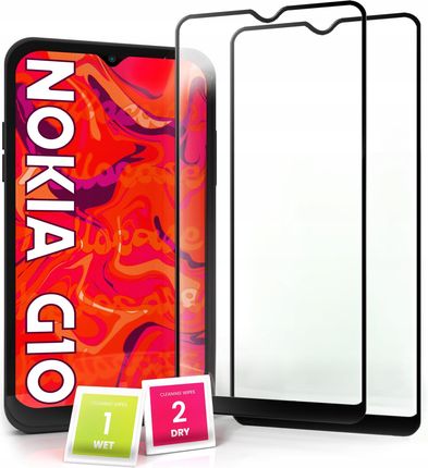 Hello Case 2-pak Szkło Hartowane do Nokia G10 Ochronne Pełne Na cały ekran 5D 9H (SZKLOOCHRONNEHARTOWANESZKIEŁKOSZYBKA0415)