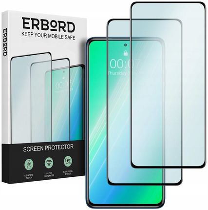Erbord 2x Szkło Hartowane 3D do Poco X6 Pro 5G (SZYBKIŁATWYMONTAŻDOXIAOMIPOCOX6PRO5G)