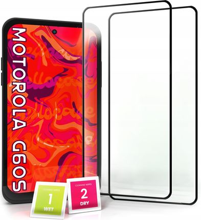 Hello Case 2-pak Szkło Hartowane do Motorola Moto G60S Ochronne Pełne Na cały ekran 5D (SZKLOOCHRONNEHARTOWANESZKIEŁKOSZYBKA0414)
