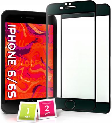 Hello Case 2-pak Szkło Hartowane do iPhone 6 6s Ochronne Pełne Na cały ekran 5D 9H (SZKLOOCHRONNEHARTOWANESZKIEŁKOSZYBKA0474)