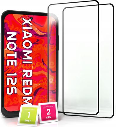 Hello Case 2-pak Szkło Hartowane do Xiaomi Redmi Note 12s Ochronne Pełne Na cały ekran (SZKLOOCHRONNEHARTOWANESZKIEŁKOSZYBKA1526)