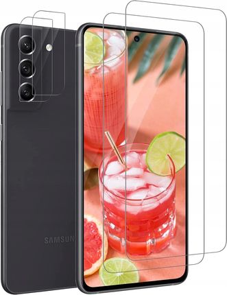 Amazon 2x Szkło Hartowane Samsung Galaxy S21 Fe 5G +2x Ochrona Aparatu SM-G990B (258435168)