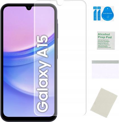 Martech Folia ochronna do Samsung Galaxy A15 5G hydrożel na ekran trwała szkło Tpu (FOLIAHYDROZELOCHRONNAWYTRZYMAŁA25)