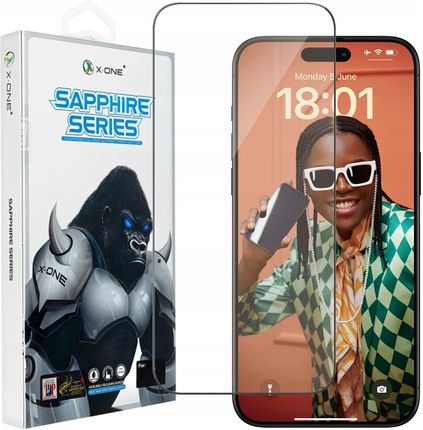 Szkło Szafirowe Na Ekran X.one Sapphire 9H+ Do Iphone 15 Pro Max (GSMPARTS_PLXONESPH15PROMAX)