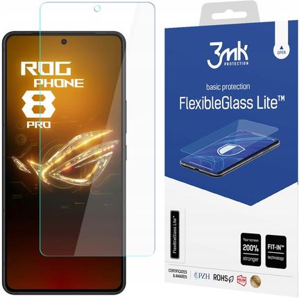 3Mk szkło hybrydowe na Asus Rog Phone 8 8 Pro Glass Lite (S3MKFLEXIBLEGLASSLITE1543)