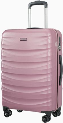 Średnia walizka PUCCINI VALENCIA PC032B 3C Różowa