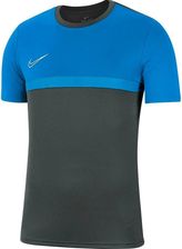 Koszulka Dla Dzieci Nike Dry Academy Pro Top Ss Niebiesko-Szara Bv6947 062