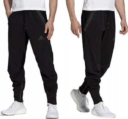 Cienkie Spodnie Sportowe Dresowe Męskie Slim Fit Adidas