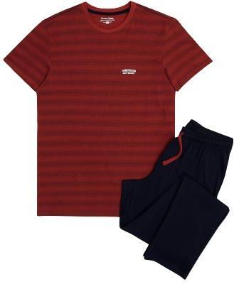 Piżama Henderson 40048 Tide - XL;33x czerwony