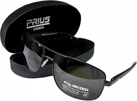 Okulary Męskie Polaryzacyjne Lustrzanki Prius Etui