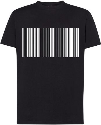 T-Shirt koszulka nadruk kod kreskowy Rozm.5XL