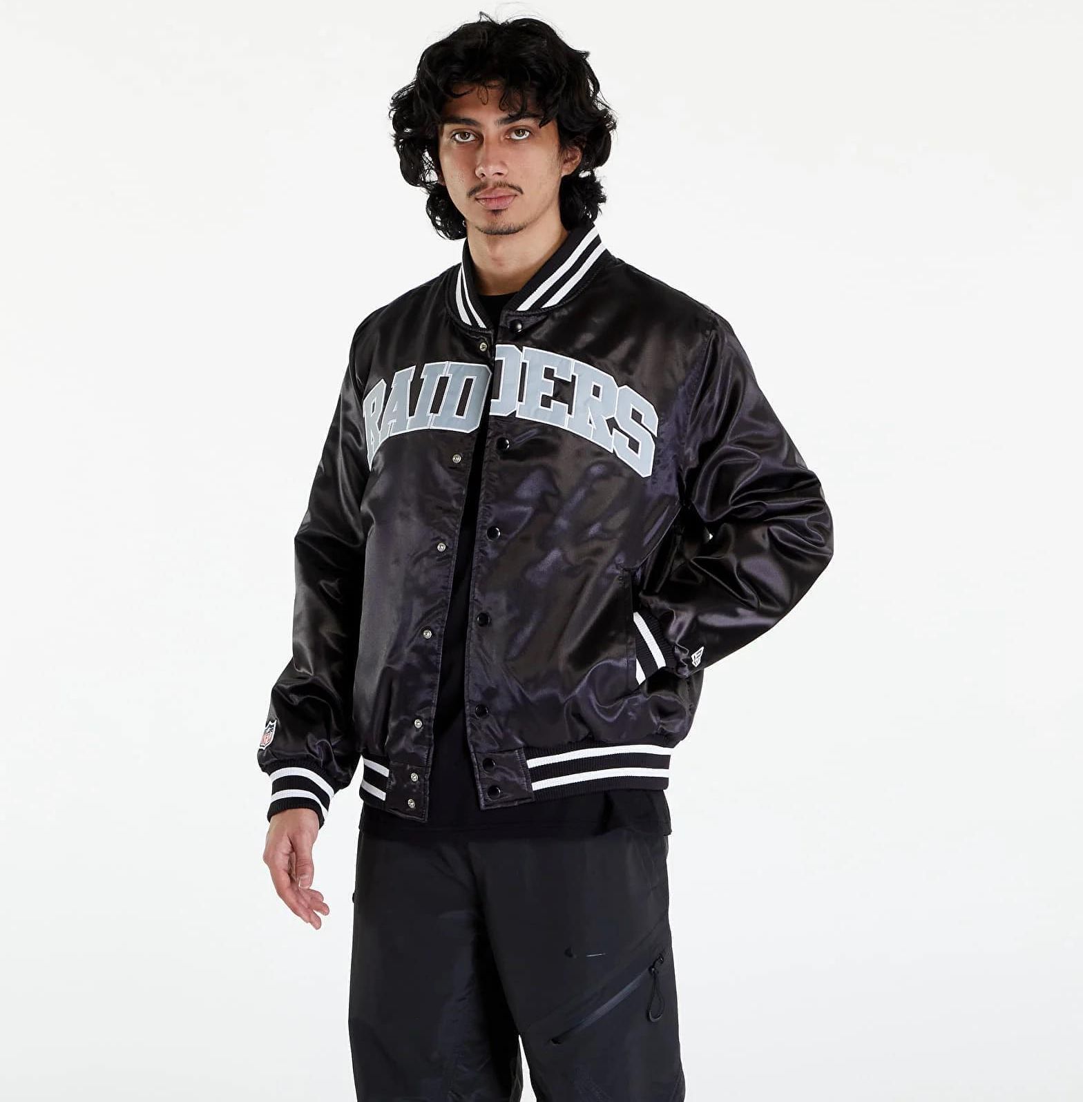 NEW ERA RAIDERS ジャケット ブラック NEW ERA RAIDERS ジャケット ブラック シャツ コーチジャケット