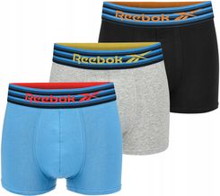 Zdjęcie Reebok Majtki Bokserki Męskie Bawełna 3PAK r. M - Trzebinia