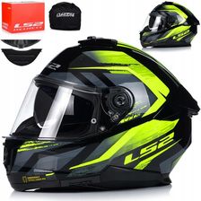 Ls2 Ff808 Stream Ii Fury Kevlar System Pinlock + Blenda