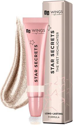 Aa Wings Of Color Star Secrets The Wet Highlighter Kremowy Rozświetlacz 13 ml