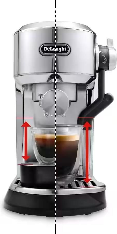 фото Ріжкова кавоварка еспресо Delonghi Dedica Maestro Plus EC 950.M