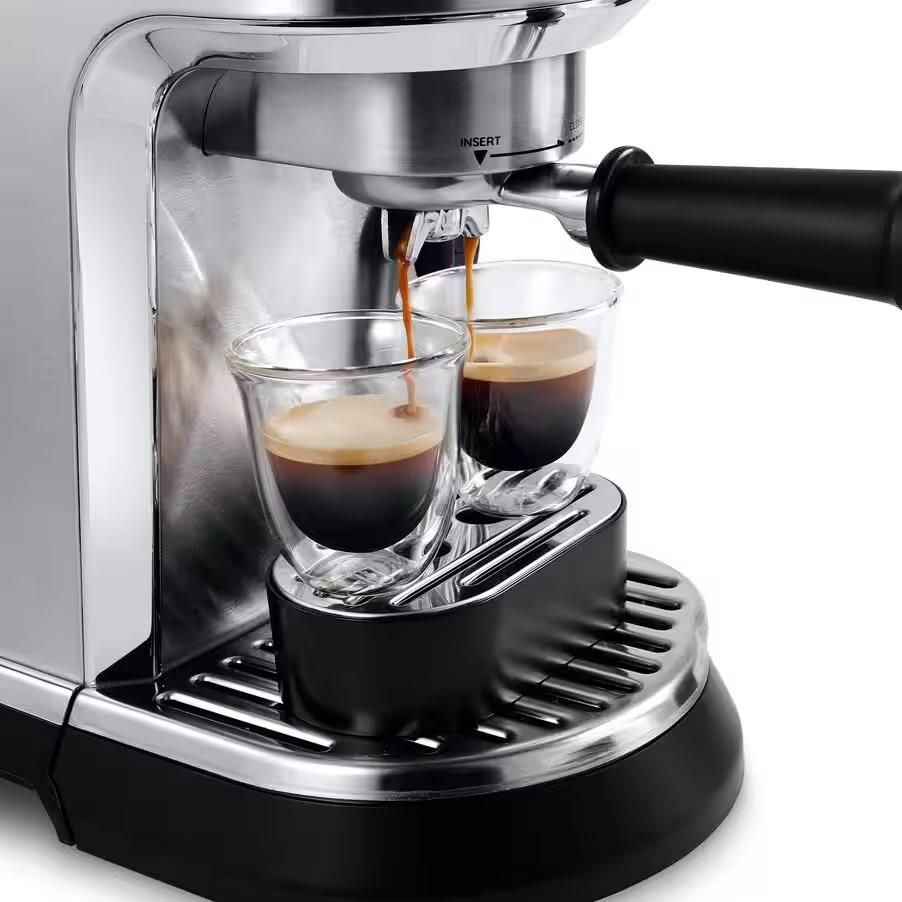 фото Ріжкова кавоварка еспресо Delonghi Dedica Maestro Plus EC 950.M