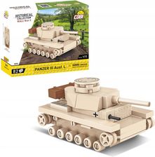 Zdjęcie COBI Historical Collection WWII Panzer III Ausf.L Scale 1:72 3090 - Żerków