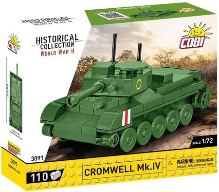 COBI Historical Collection WWII Cromwell Mk.Iv Scale 1:72 (COBI-3091)