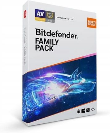 Bitdefender Family Pack 15 PC / 3 lata kontyn. ESD 2024 ODNOWIENIE PL