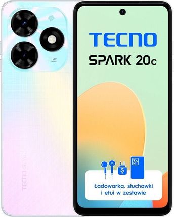 Tecno Spark 20C 8/128GB Różowo Niebieski